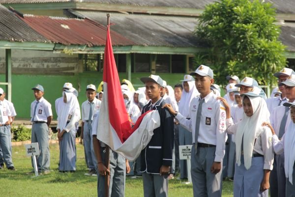 Pelantikan OSIS SMKN 1 Tanjung Jabung Barat Masa Bakti 2023 2024