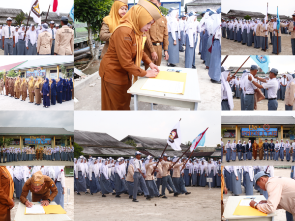 Regenerasi Kepemimpinan di SMK Negeri 1 Tanjung Jabung Barat: Pengurus OSIS 2025/2026 Resmi Dilantik
