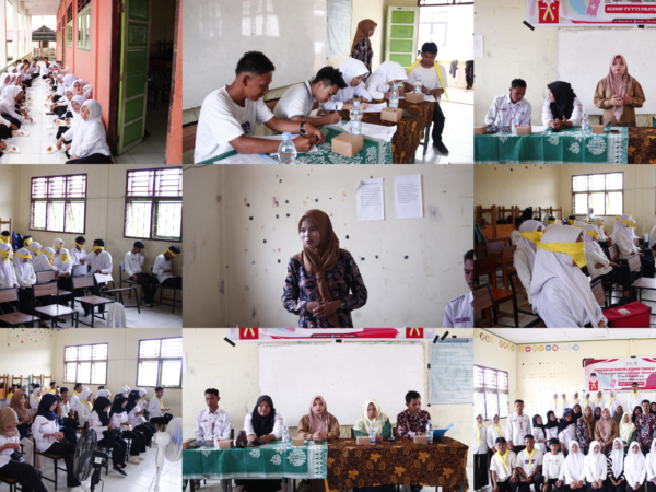 SMK Negeri 1 Tanjung Jabung Barat Sukses Laksanakan Pengukuhan dan Diklat Dasar PMR Wira