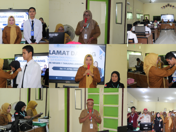 Wujudkan Lulusan Kompeten, SMKN 1 Tanjab Barat Gelar Pembukaan UKK Tahun 2026 di Laboratorium Komputer