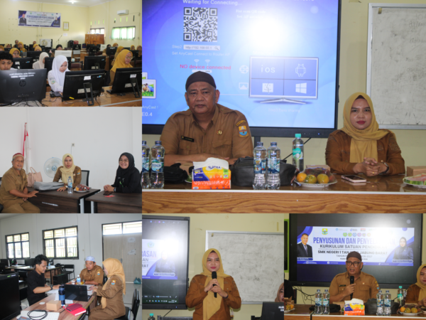 Tingkatkan Mutu Lulusan, SMKN 1 Tanjung Jabung Barat Selaraskan Kurikulum Bersama DUDI dan Pengawas Sekolah